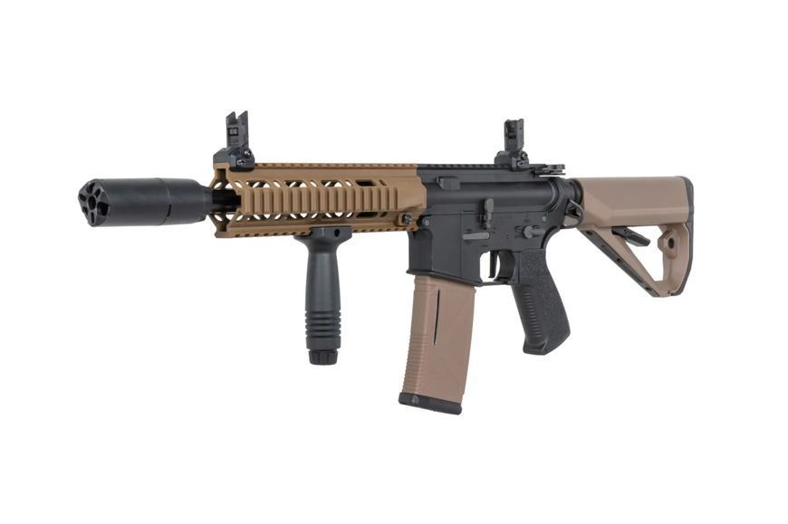 Страйкбольна штурмова гвинтівка Arcturus LWT MK-II CQB Carbine 10" AEG SPORT SE Starter Pack Half-Tan 32850 фото