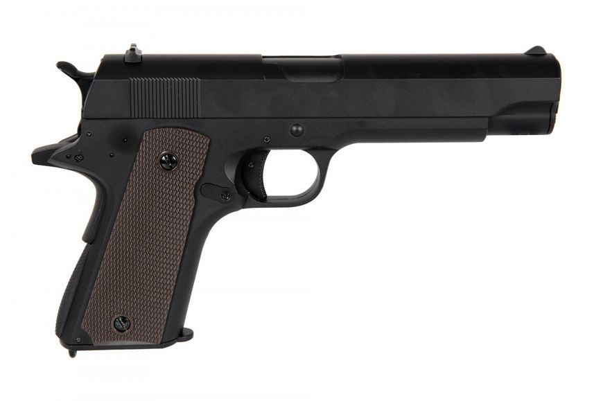 Страйкбольний пістолет Cyma Colt 1911 CM.123S Mosfet Edition AEP 21955 фото