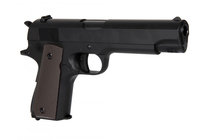 Страйкбольний пістолет Cyma Colt 1911 CM.123S Mosfet Edition AEP 21955 фото