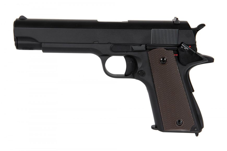 Страйкбольний пістолет Cyma Colt 1911 CM.123S Mosfet Edition AEP 21955 фото