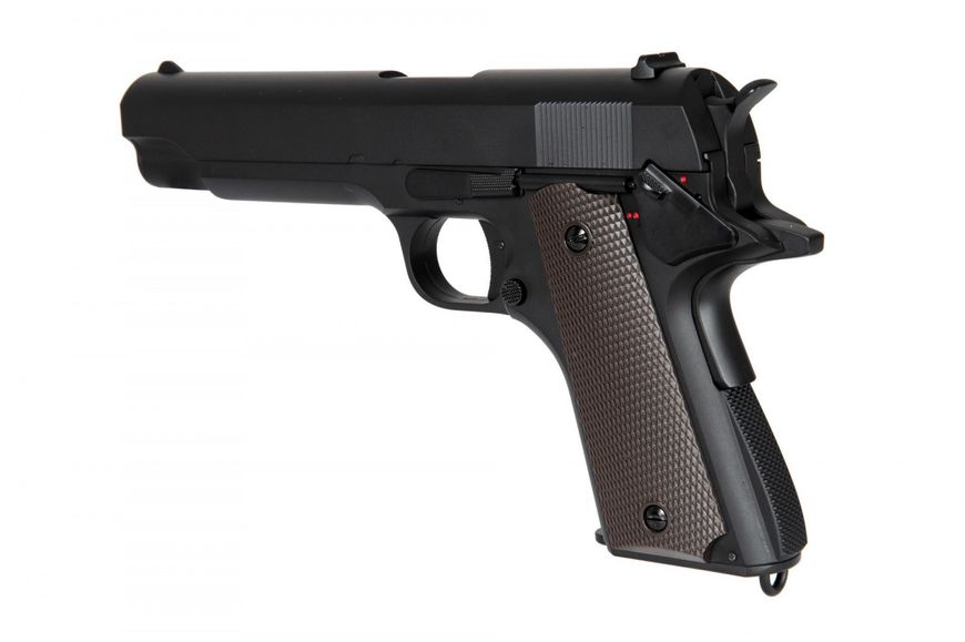 Страйкбольний пістолет Cyma Colt 1911 CM.123S Mosfet Edition AEP 21955 фото