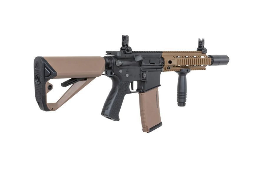 Страйкбольна штурмова гвинтівка Arcturus LWT MK-II CQB Carbine 10" AEG SPORT SE Starter Pack Half-Tan 32850 фото