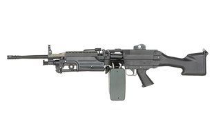 Страйкбольний кулемет A&K M249 MKII Sport Line Black 33626 фото