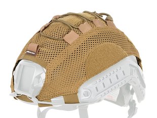 Кавер на каску Emerson Mesh Fast Helmet Cover Coyote 24803 фото