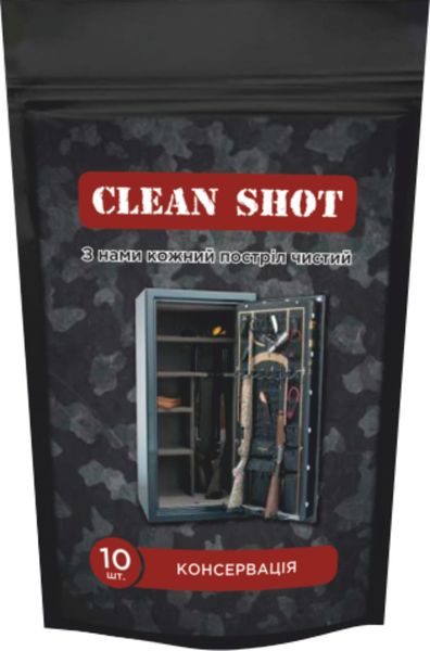 Серветки для зберігання та консервації зброї CLEAN SHOT 11385 фото