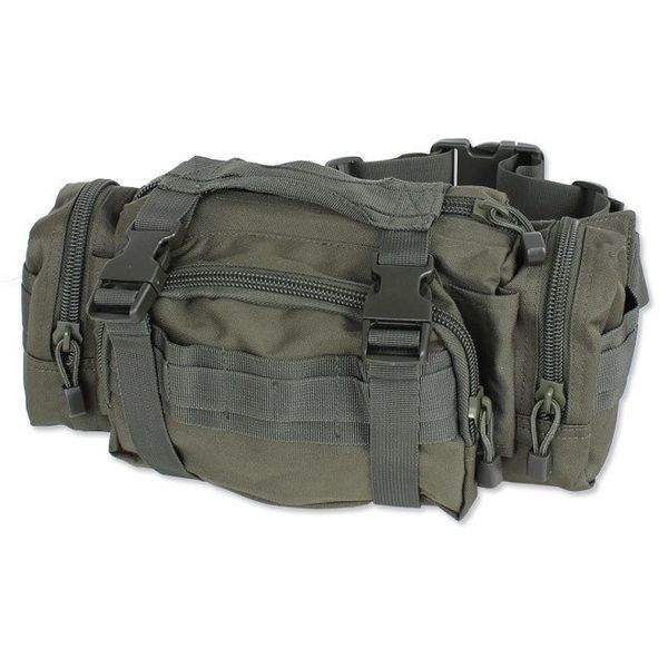 Сумка поясна Mil-Tec Fanny Pack Olive 25653 фото