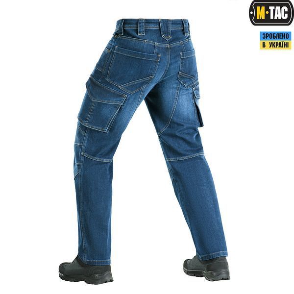 Джинсы M-TAC Cargo Dark Denim Regular Fit Size 30/34 19208-30/34 фото