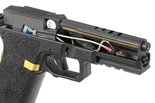 Страйкбольний пістолет Cyma Glock 18 CM.135S AEP Black 27654 фото