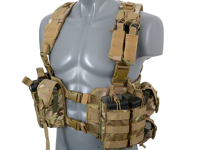 Розвантажувальний жилет 8Fields Chest Harness Split Front Multicam 24203 фото