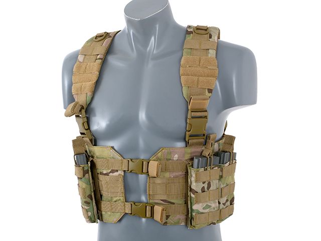 Розвантажувальний жилет 8Fields Chest Harness Split Front Multicam 24203 фото