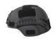Шолом страйкбольний 8Fields Ultra Light Spec-Ops MICH Mid-Cut Black 15511 фото 3