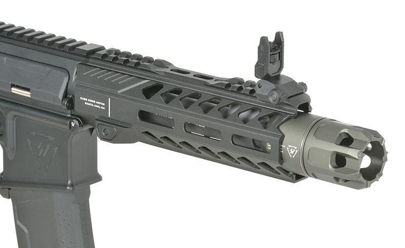 Страйкбольна штурмова гвинтівка Cyma Platinum 7" Raiders CQB AEG Rifle Black 33290 фото