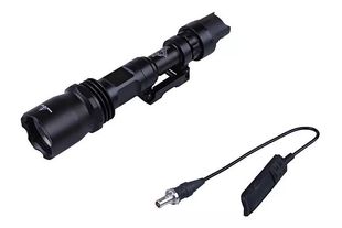 Тактичний ліхтар Night Evolution M961 Tactical Flashlight Black 30961 фото
