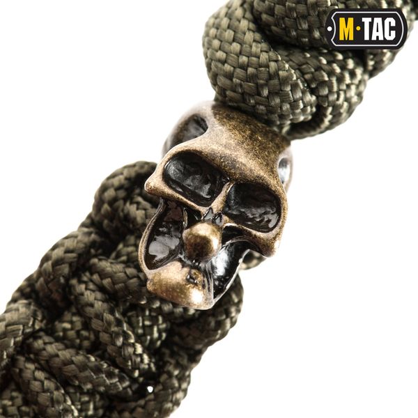 Темляк M-Tac Loopy Snake Skull Olive 17056 фото