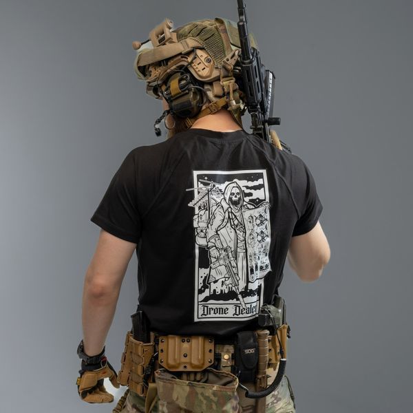 Мужская футболка Rowdy Dron Dealer Black Size L 31445-l фото