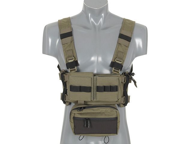 Розвантажувальний жилет Emerson Chest Rig Micro MK3 Ranger Green 24204 фото