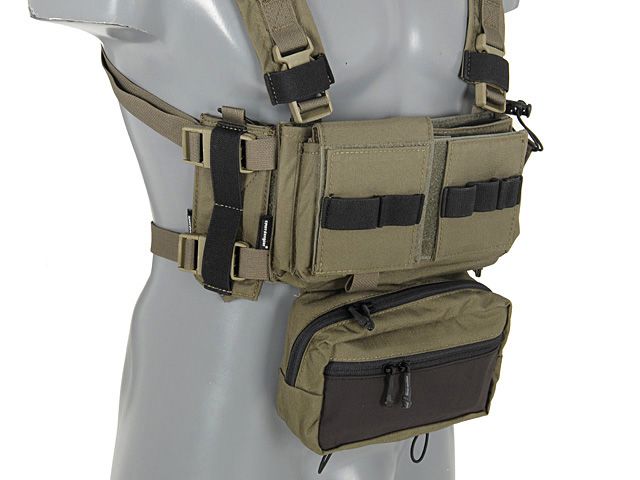 Розвантажувальний жилет Emerson Chest Rig Micro MK3 Ranger Green 24204 фото