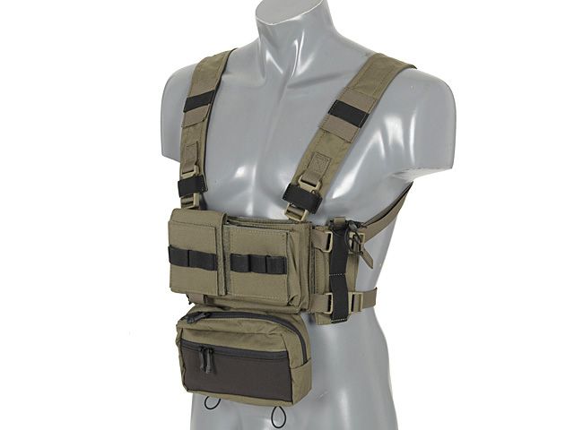 Розвантажувальний жилет Emerson Chest Rig Micro MK3 Ranger Green 24204 фото