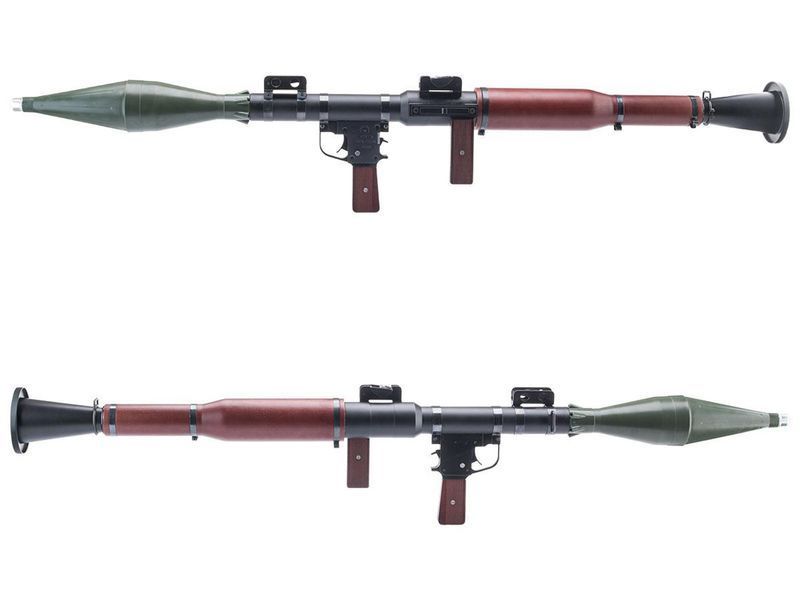 Страйкбольный гранатомет GK Tactical RPG-7 Real Wood 40mm Rocket / Grenade Launcher 33678 фото