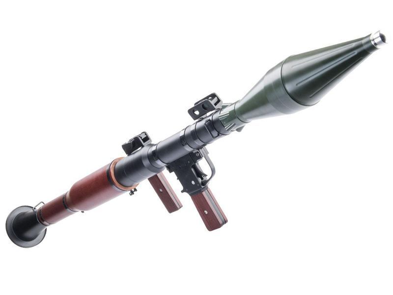 Страйкбольный гранатомет GK Tactical RPG-7 Real Wood 40mm Rocket / Grenade Launcher 33678 фото
