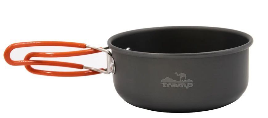Тарілка Tramp нержавіюча з ручкою Black 27956 фото