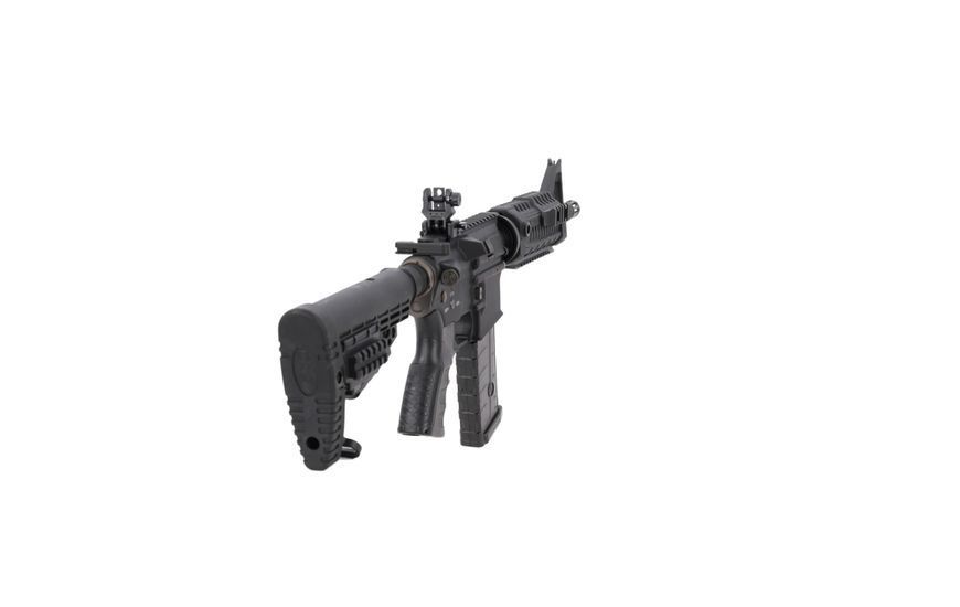 Страйкбольна штурмова гвинтівка King Arms CAA M4 CQB Advance Series airsoft Carbine Black 34165 фото