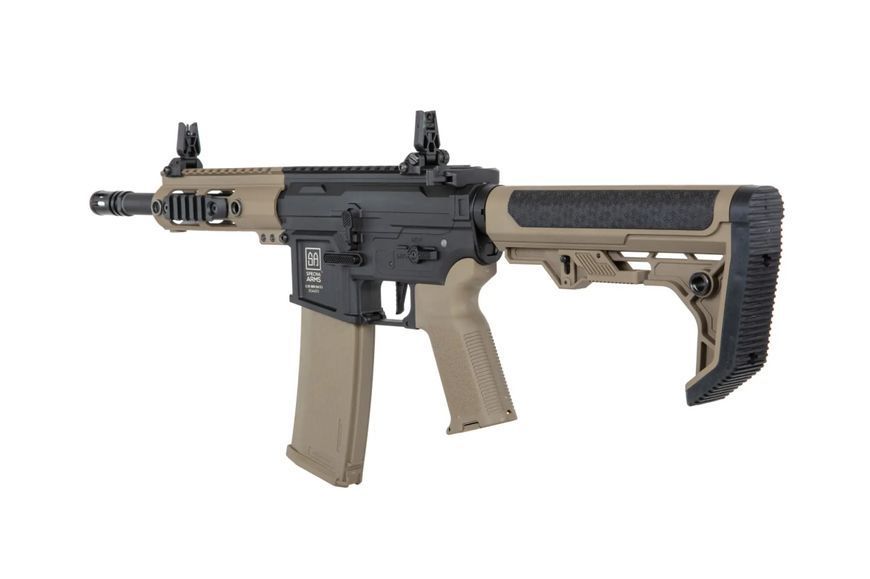 Страйкбольна штурмова гвинтівка Specna Arms SA-F04-RL Flex HAL ETU&trade; Light Ops/New Receiver Half-Tan 32166 фото