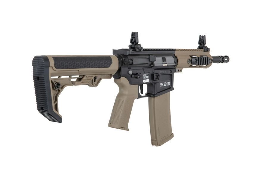 Страйкбольна штурмова гвинтівка Specna Arms SA-F04-RL Flex HAL ETU&trade; Light Ops/New Receiver Half-Tan 32166 фото