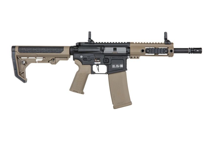 Страйкбольна штурмова гвинтівка Specna Arms SA-F04-RL Flex HAL ETU&trade; Light Ops/New Receiver Half-Tan 32166 фото
