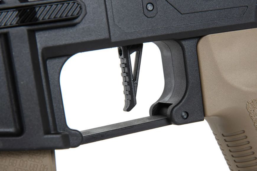 Страйкбольна штурмова гвинтівка Specna Arms SA-F04-RL Flex HAL ETU&trade; Light Ops/New Receiver Half-Tan 32166 фото