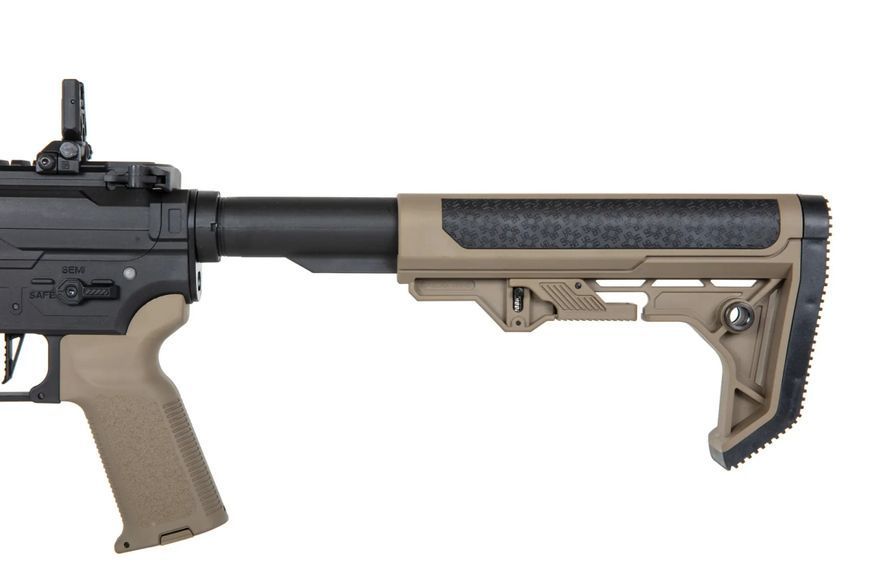 Страйкбольна штурмова гвинтівка Specna Arms SA-F04-RL Flex HAL ETU&trade; Light Ops/New Receiver Half-Tan 32166 фото