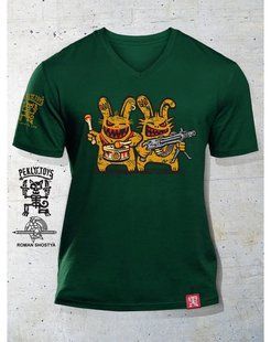 Футболка PekloToys Близнецы Olive Size L 10348-l фото
