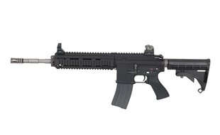 Страйкбольна штурмова гвинтiвка WE HK416 4168 GBBR Black 29426 фото