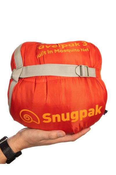 Спальний мішок Snugpak Travelpak 3 Comfort -3°С / Extreme -7°С Green 24705 фото