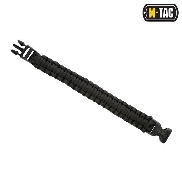 Браслет паракордовий M-Tac Black Size S 16157-s фото