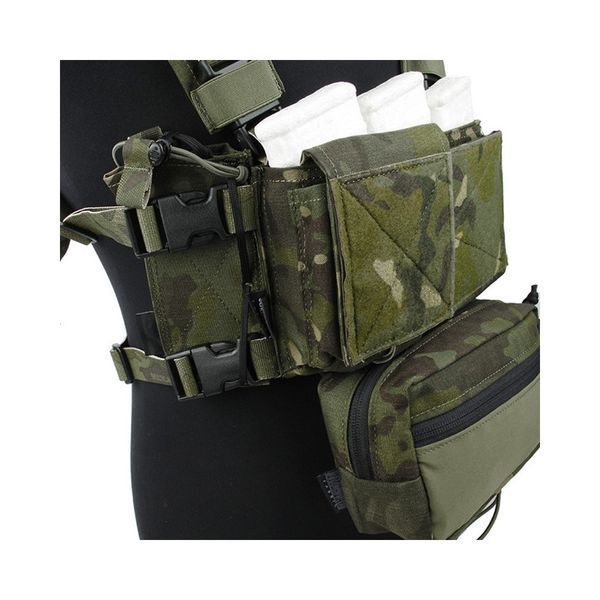 Розвантажувальний жилет TMC Modular Lightweight Chest Rig Full Set Multicam Tropic 23700 фото