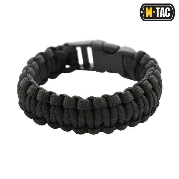 Браслет паракордовий M-Tac Black Size S 16157-s фото