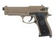 Страйкбольний пістолет Cyma Beretta M92F/M9 CM.126 AEP Tan 5663 фото 3