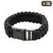 Браслет паракордовий M-Tac Black Size S 16157-s фото 1