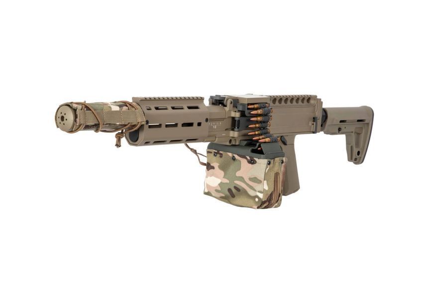 Страйкбольний кулемет Secutor Aquila VII LMG Tan 31575 фото