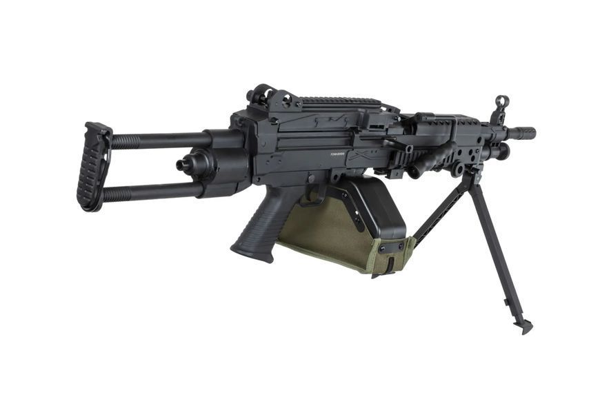 Страйкбольний кулемет Specna Arms SA-F249 Para Flex Gate X-ASR Black 32167 фото