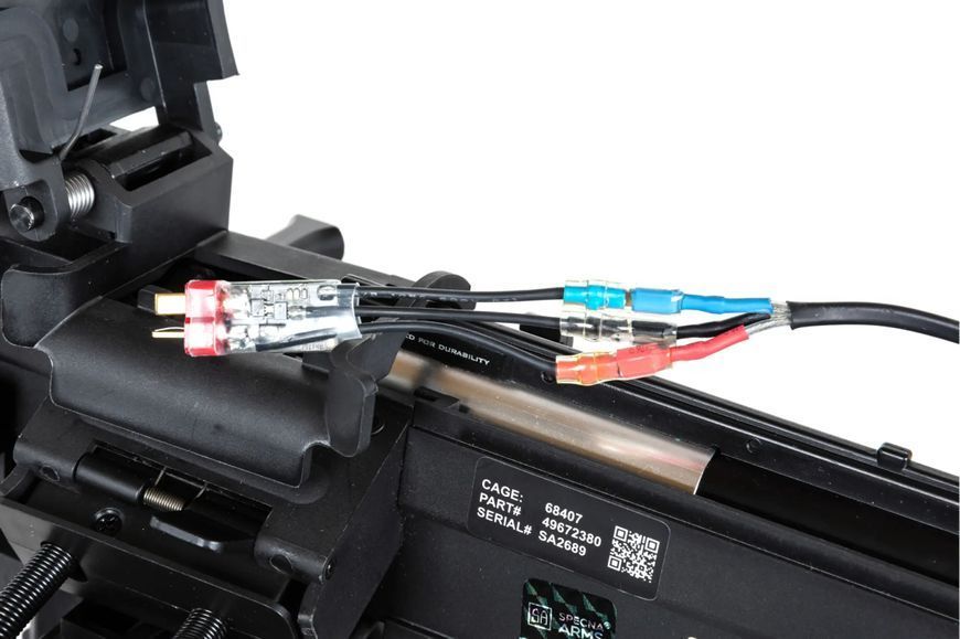Страйкбольний кулемет Specna Arms SA-F249 Para Flex Gate X-ASR Black 32167 фото