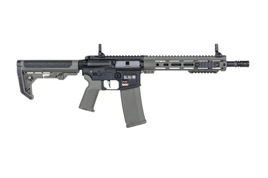 Страйкбольна штурмова гвинтівка Specna Arms SA-F05-RL Flex BLDC Light Ops Stock/ HAL ETU Gen. 2 Olive 34707 фото
