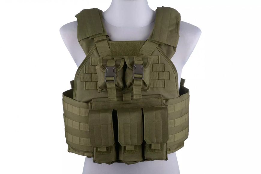 Розвантажувальний жилет GFC Plate Carrier Tactical Vest Olive Drab 25441 фото