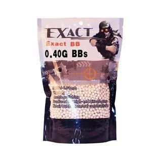 Страйкбольні кулі Exact 0,4g 1kg 33739 фото