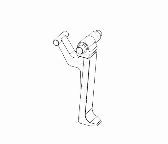 Спусковий гачок Retro Arms CNC Trigger AK - B Red 30615 фото