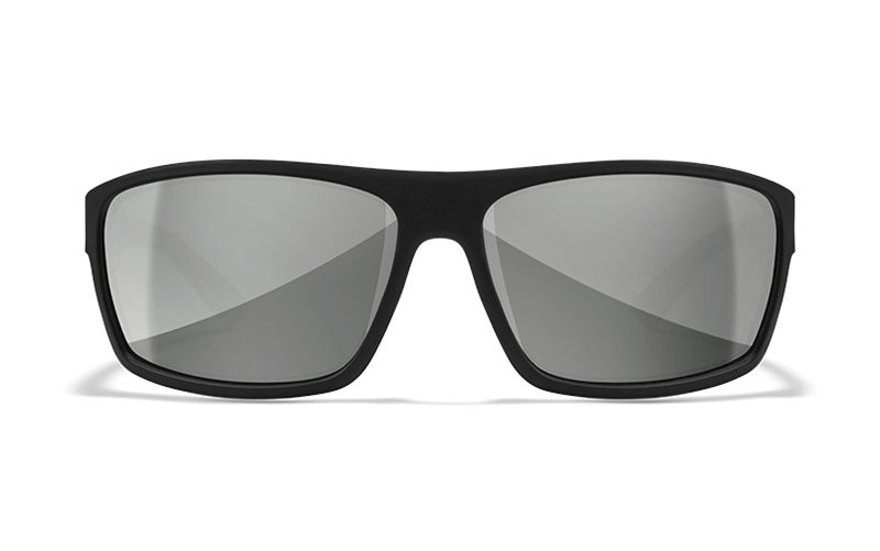 Окуляри Wiley X Peak Grey Silver Flash Matte Black Frame 30002 фото