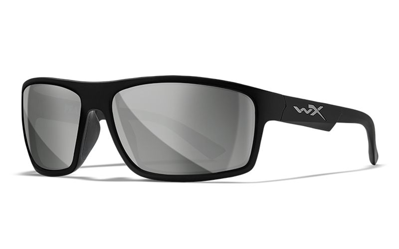 Окуляри Wiley X Peak Grey Silver Flash Matte Black Frame 30002 фото