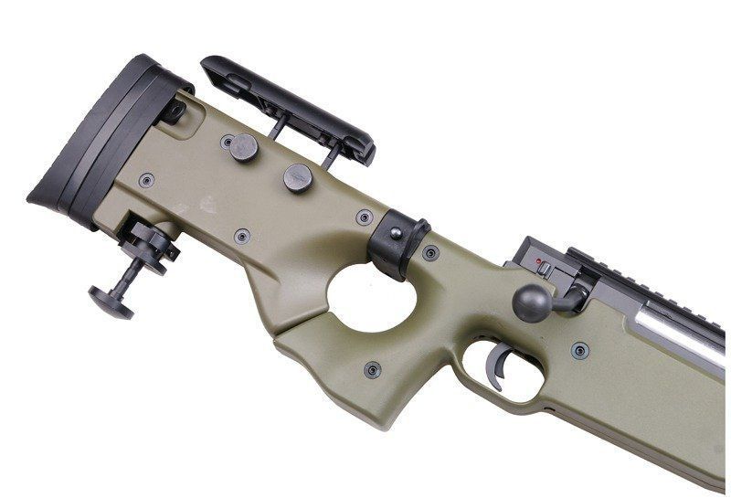 Страйкбольна снайперська гвинтівка WELL MB08 olive 11818 фото