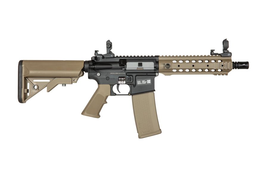 Страйкбольна штурмова гвинтівка Specna Arms M4 SA-F01 Flex Half-Tan 30241 фото